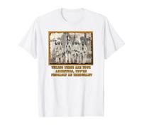 Native American Immigration Ancestors Value Graphic T-Shirt, Men, White, L
