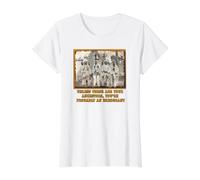Native American Immigration Ancestors Value Graphic T-Shirt, Women, White, XL