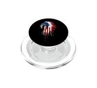 Native American Indian American Flag USA Drip Graffiti Lover PopSockets PopGrip for MagSafe