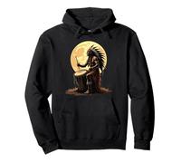 Native American Indian Drum Holy Land Earth Native Drum Pullover Hoodie