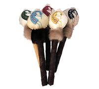 Native American Indian Handcrafted Painted Rawhide Kokopelli Rattle - Assorted Colours