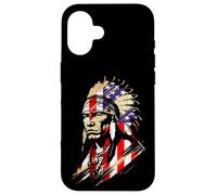 Native American Indian Headdress Chief Not White Indigenous Case for iPhone 16