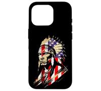 Native American Indian Headdress Chief Not White Indigenous Case for iPhone 16 Pro