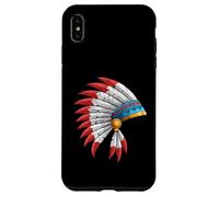 Native American Indian Headdress Heritage Roots Case for iPhone XS Max