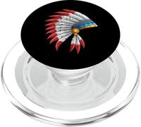 Native American Indian Headdress Heritage Roots PopSockets PopGrip for MagSafe