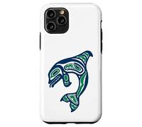 Native American Indian Orca Whale Pacific Northwest Case for iPhone 11 Pro