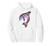 Native American Indian Orca Whale Pacific Northwest Pullover Hoodie