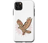 Native American Indian Red-Tailed Hawk & Sun Nature Case for iPhone 11 Pro Max