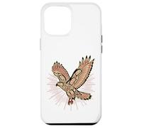 Native American Indian Red-Tailed Hawk & Sun Nature Case for iPhone 12 Pro Max