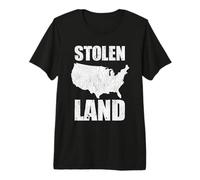 Native American Indian Stolen Land Indigenous People Day Premium T-Shirt