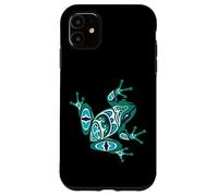 Native American Indian Style Frog Art Pacific Northwest Case for iPhone 11