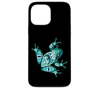 Native American Indian Style Frog Art Pacific Northwest Case for iPhone 13 Pro Max