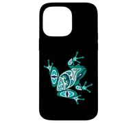 Native American Indian Style Frog Art Pacific Northwest Case for iPhone 14 Pro Max