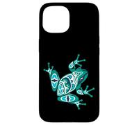 Native American Indian Style Frog Art Pacific Northwest Case for iPhone 15