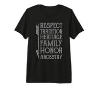 Native American Indian Trendy Men Women Indigenous Premium T-Shirt