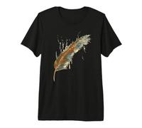 Native American Indian Watercolor Art Colorful Feather Premium T-Shirt