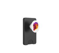 Native American Indian Woman With Colorful Headdress PopSockets PopWallet for MagSafe