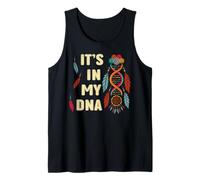 Native American Indigenous Indian Its In My DNA Dreamcatcher Tank Top
