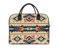 Native American Laptop Tote Bag Casual Travel Handbag Multi Pocket Shoulder Bags for Work Travel