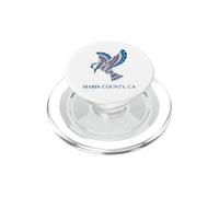 Native American Marin County Kingfisher Bird California PopSockets PopGrip for MagSafe