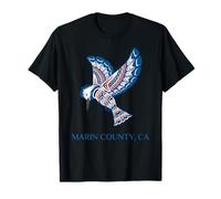 Native American Marin County Kingfisher Bird California T-Shirt