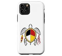 Native American Medicine Wheel Indigenous Turtle Spirit Case for iPhone 11 Pro
