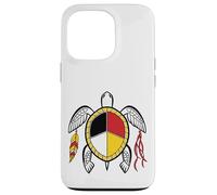 Native American Medicine Wheel Indigenous Turtle Spirit Case for iPhone 13 Pro