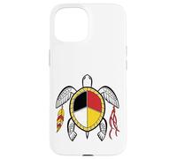 Native American Medicine Wheel Indigenous Turtle Spirit Case for iPhone 15