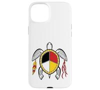 Native American Medicine Wheel Indigenous Turtle Spirit Case for iPhone 15 Plus
