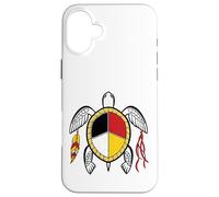 Native American Medicine Wheel Indigenous Turtle Spirit Case for iPhone 16 Plus