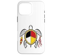 Native American Medicine Wheel Indigenous Turtle Spirit Case for iPhone 16 Pro Max