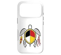 Native American Medicine Wheel Indigenous Turtle Spirit Case for iPhone 17 Pro