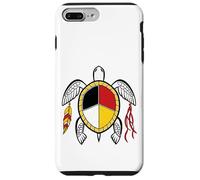 Native American Medicine Wheel Indigenous Turtle Spirit Case for iPhone 7 Plus/8 Plus
