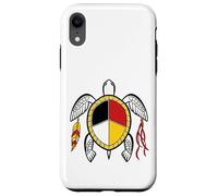 Native American Medicine Wheel Indigenous Turtle Spirit Case for iPhone XR