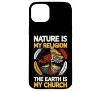 Native American Medicine Wheel Nature Is My Religion Case for iPhone 15 Plus