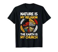 Native American Medicine Wheel Nature is My Religion T-Shirt