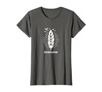 Native American Orange Day Truth & Reconciliation T-Shirt, Women, Asphalt, XXL