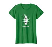 Native American Orange Day Truth & Reconciliation T-Shirt, Women, Kelly Green, L