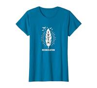 Native American Orange Day Truth & Reconciliation T-Shirt, Women, Sapphire Blue, Medium