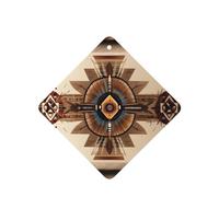 Native American Painting Car air freshener, four-pack, suitable for car interiors, trucks, and SUVs.