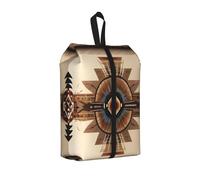 Native American Painting Water Resistant Travel Shoe Bag with Handle for Suitcase Sneakers Boots Gym 1 PC