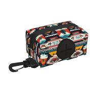 Native American Pattern Christmas Pet Bage Trash Bag Dispenser,Perfect For Camping,Hiking