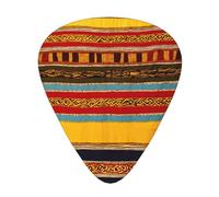 Native American Pattern print Celluloid Guitar Plectrums for Acoustic Guitar Bass,Guitar Picks with Organizer Box