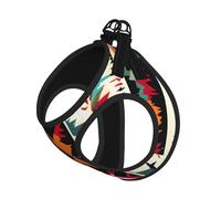 Native American Pattern Print Dog Harness,Pet Leash Vest,Adjustable And Reflective Vest,For Small To Medium Dogs