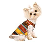 Native American Pattern Print Dog Shirt Summer Lightweight Pet T Shirts Soft Breathable Stretchy Cats Dogs Tee Shirt