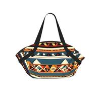Native American Pattern Print Foldable Camping Bag Duffle Bag Waterproof Travel Bag Camping Mattress For Outdoor Park Beach