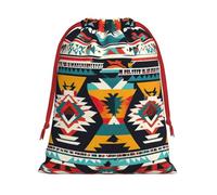 Native American Pattern Print Gift Stylish Bags Holiday Parties Wedding Favors Candy Wrapping Storage Reusable