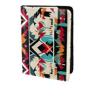 Native American Pattern print Passport Cover, Passport Holder Cover Wallet Passport Wallet Case for Cards and Documents