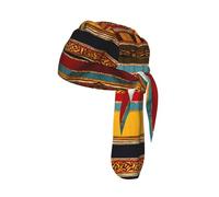 Native American Pattern Print Skull Headwrap Under Helmet Cycling Cap Lightweight Quick Dry Adult Gift One Size