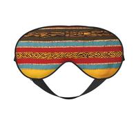 Native American Pattern Print Sleep Eye Mask Outdoor Indoor Travel Camping Meditation Yoga Shift Work Breathable